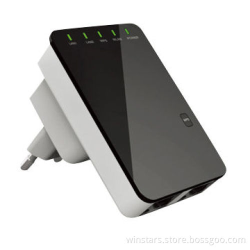 Multi-functional Mini Router with 300Mbps Speed, 802.11b/g/nNew